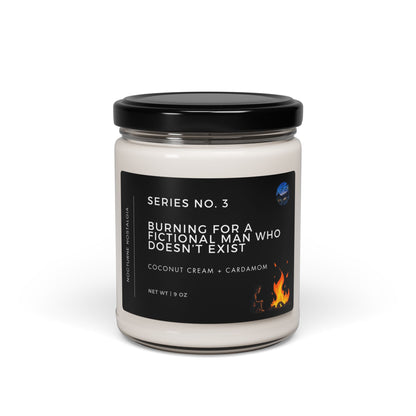 Fictional Men (Coconut Cream + Cardamom), 9oz Candle