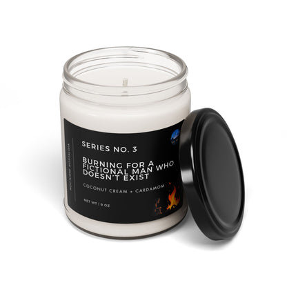 Fictional Men (Coconut Cream + Cardamom), 9oz Candle